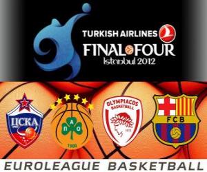yapboz Final Four 2012 Istanbul Basketbol Euroleague